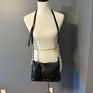 Michael Kors Black Leather Crossbody